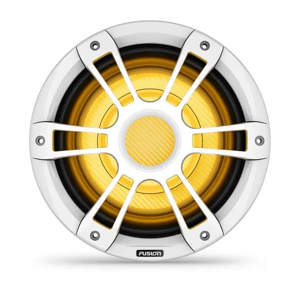 Fusion Sg-sl103spw 10"" Speaker 600 Watt Sub-woofer 3i Sport Grille White - Sea Supply Hub