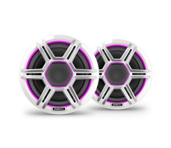 Fusion Ap-fl65spw 6.5in Led Apollo Series Speakers White Sport Grilles - Fusion Electronics