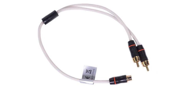 Fusion Ms-rcaym 1female-2male Shielded Twisted Rca Y-cable - Sea Supply Hub