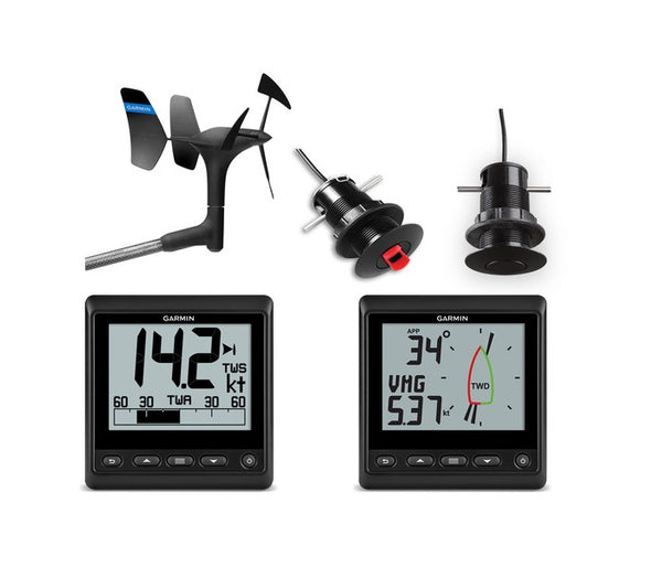 Garmin Gnx Wired Sail Pack With 43mm Thru Hull Sensors - Sea Supply Hub