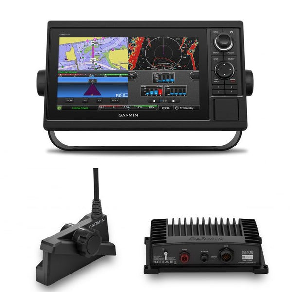 Garmin Gpsmap1222 12"" Plotter Livescope Plus Bundle Worldwide Basemap - Garmin