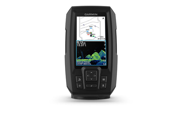 Garmin Striker Vivid 4cv 3.5"" Fishfinder Gps Track Plotter With Gt20 - Sea Supply Hub