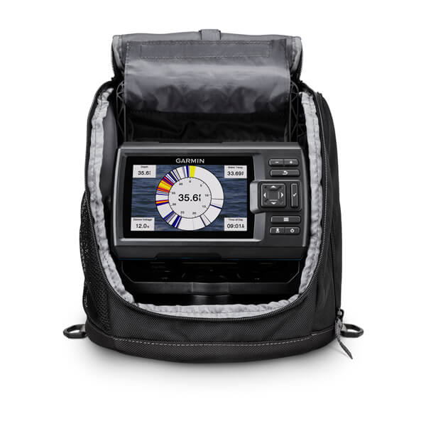 Garmin Striker Vivid 5cv 5"" Ice Fishing Bundle Not A Chart Plotter - Sea Supply Hub