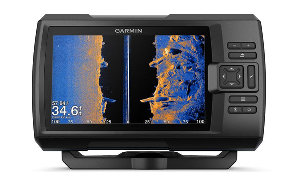 Garmin Striker Vivid 7sv 7"" Fishfinder Gps Track Plotter No Transducer - Sea Supply Hub