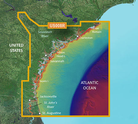 Garmin Vus008r G3 Vision Charleston To Jacksonville - Garmin