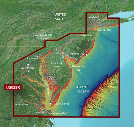 Garmin Vus038r G3 Vision New York To Chesapeake - Garmin