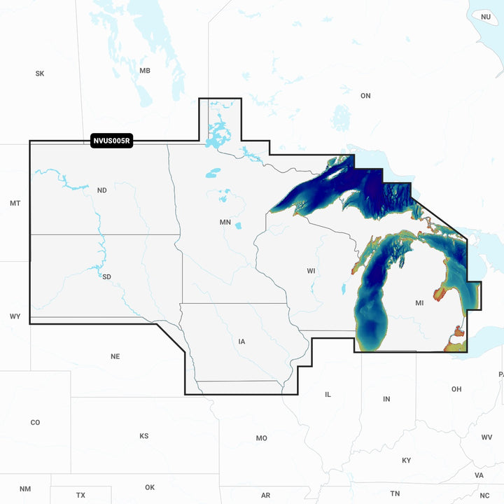 Garmin Nvus005r Navionics+ Vision+ U.s. North Microsd - Garmin