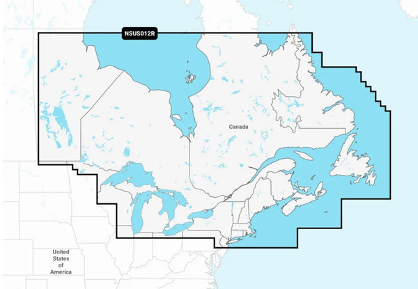 Garmin Nsus012r Navionics+ Canada, East & Great Lakes Mcrosd - Garmin