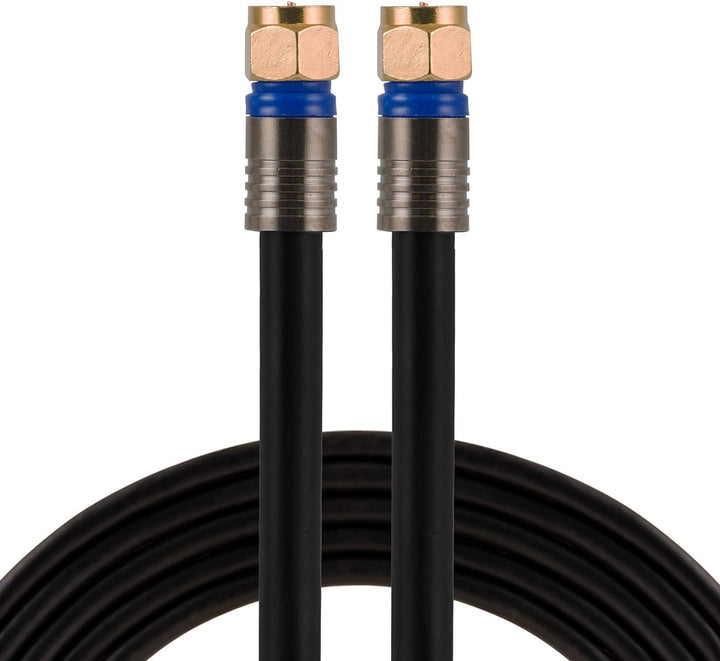 Rg6 Coaxial Cable 50' With F-type Connectors - Sea Supply Hub