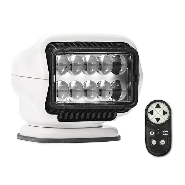 Golight Gt Series Led White Wireless Handheld Remote Permanent Mount 12v - Golight