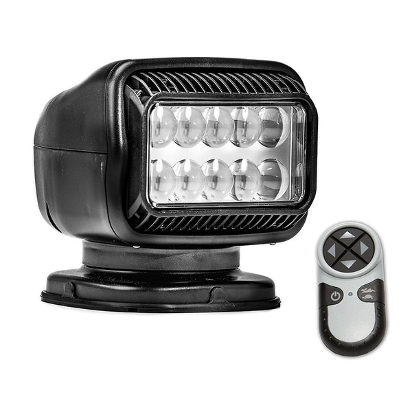 Golight Gt Series Led Black Wireless Handheld Remote Permanent Mount 12v - Golight