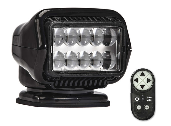 Golight Stryker Led Black Wireless Handheld Remote Permanent Mount - Golight