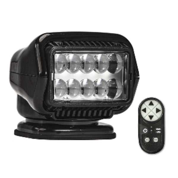 Golight Stryker LED Black Wireless Handheld Remote Portable Magnetic Base Outdoor Spotlight - Golight