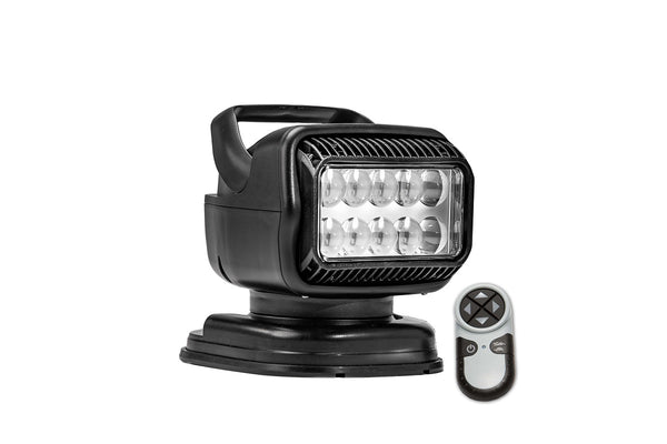 Golight Gt Series Led Black Wireless Handheld Remote Portable Magnetic Shoe 12v - Golight