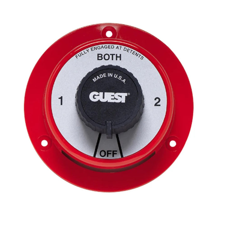 Guest 2100 Battery Switch 4 Pos W/ Field Disconnect - Sea Supply Hub