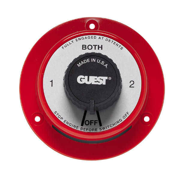 Guest 2101 Battery Switch 4 Pos W/o Field Disconnect - Sea Supply Hub