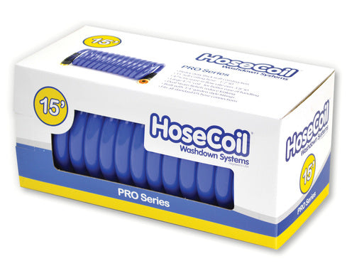 Hosecoil Pro 15' 1/2"" Hose With Flex Relief - Hose Coil