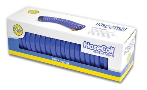 Hosecoil Pro 25' 1/2"" Hose With Flex Relief - Hose Coil