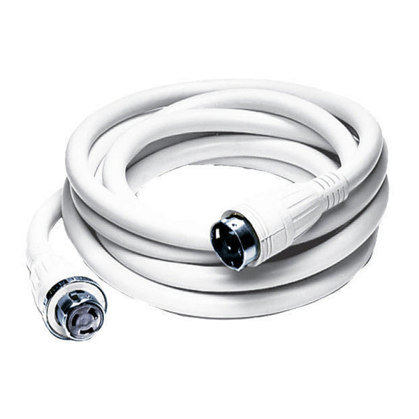 Hubbell Hbl61cm42w 50a 250v 25 Foot White Shore Cord - Sea Supply Hub