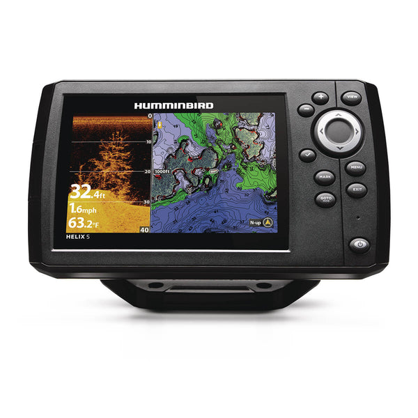 Humminbird Helix5 Chirp Di 5"" Wvga Sonar Gps G3 - Sea Supply Hub