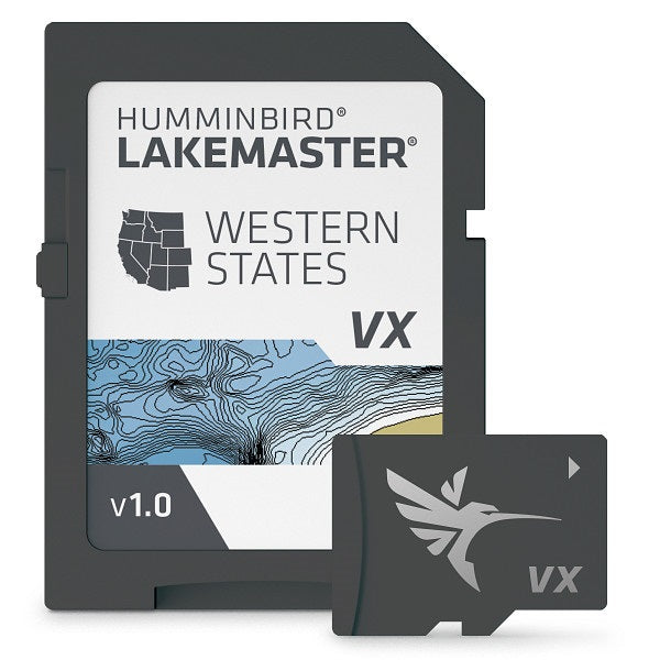 Humminbird Lakemaster Vx West States Microsd - Humminbird