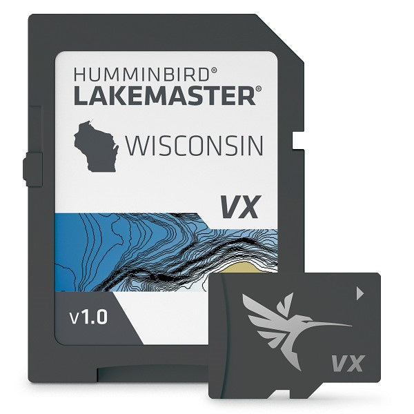 Humminbird Lakemaster Vx Wisconsin Microsd - Humminbird