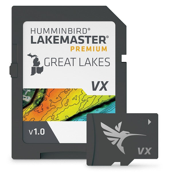 Humminbird Lakemaster Vx Premium Great Lakes Microsd - Humminbird