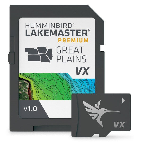 Humminbird Lakemaster Vx Premium Great Plains Microsd - Humminbird