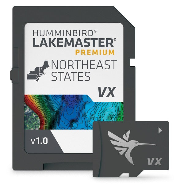 Humminbird Lakemaster Vx Premium Northeast Microsd - Humminbird