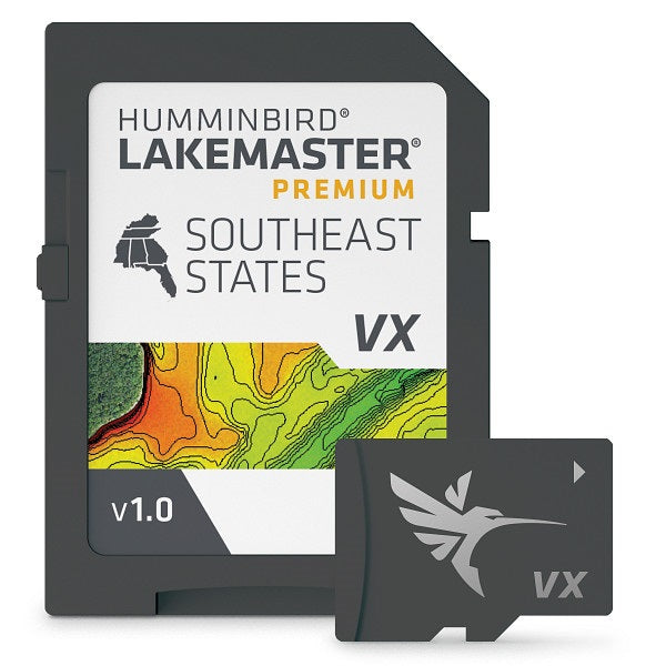 Humminbird Lakemaster Vx Premium Southeast Microsd - Humminbird