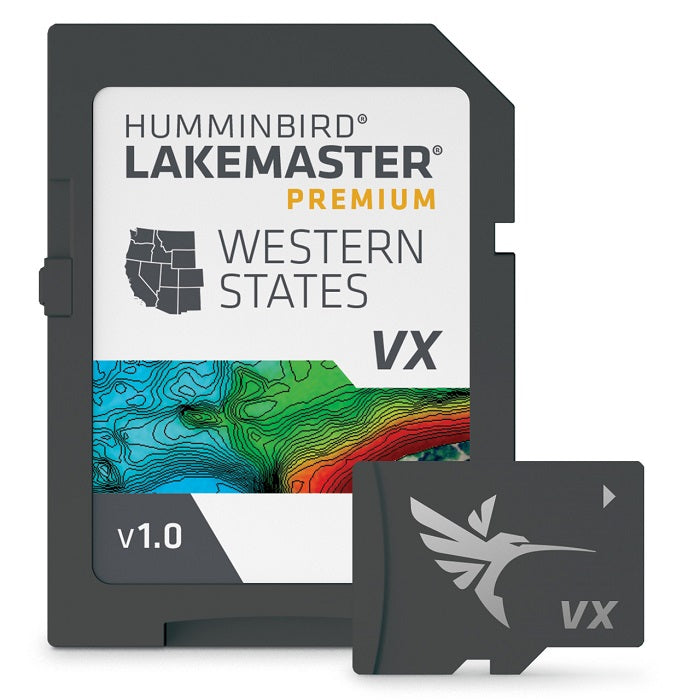 Humminbird Lakemaster Vx Premium West States Microsd - Humminbird