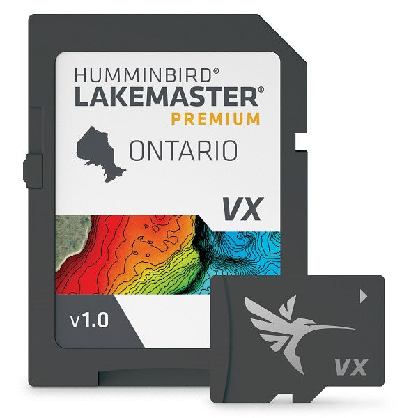 Humminbird Lakemaster Vx Premium Ontario Microsd - Humminbird