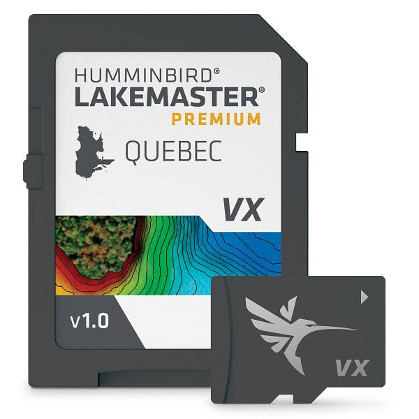 Humminbird Lakemaster Vx Premium Quebec Microsd - Humminbird