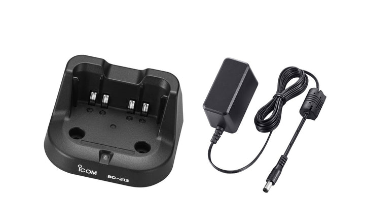 Icom Bc213 Rapid Charger With Bc123sa 110v Adapter - Sea Supply Hub