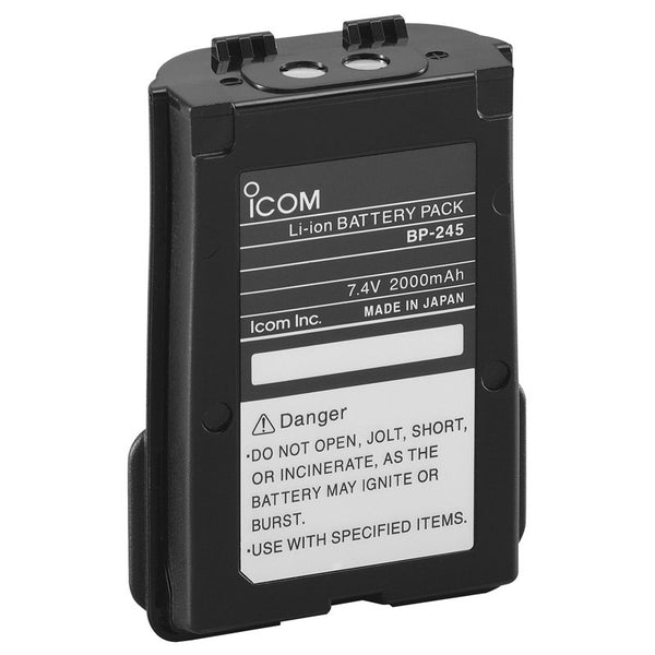 Icom Bp245h 2000mah Li-ion Battery For M72/m73 - Sea Supply Hub