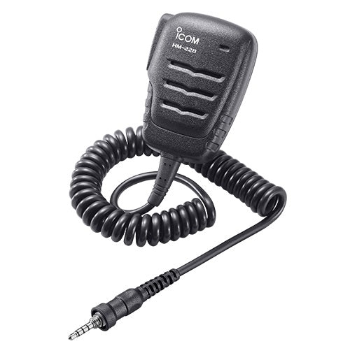 Icom Hm228 Compact Waterproof Speaker Microphone - Sea Supply Hub