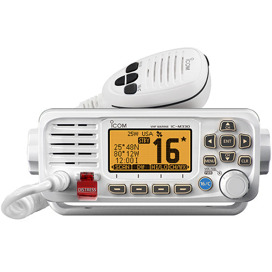 Icom M330g White Vhf With Gps - Sea Supply Hub