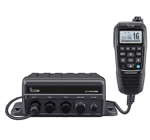 Icom M510bb Black Box Vhf With Hm195gb Black - Sea Supply Hub