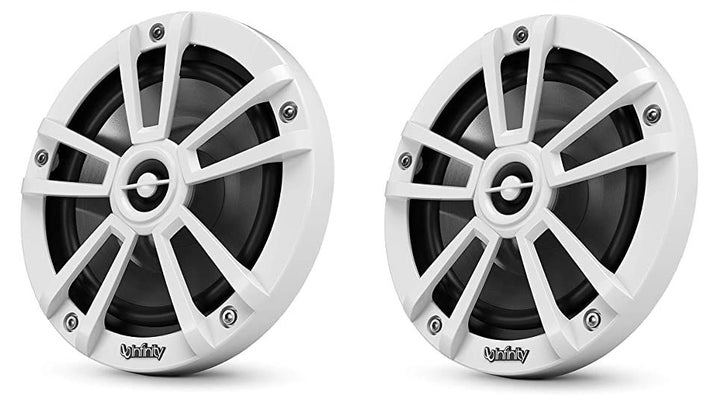 Infinity Inf622mwb 6.5"" Bulk Pack White Speaker Pair No Wire No Screws - Sea Supply Hub