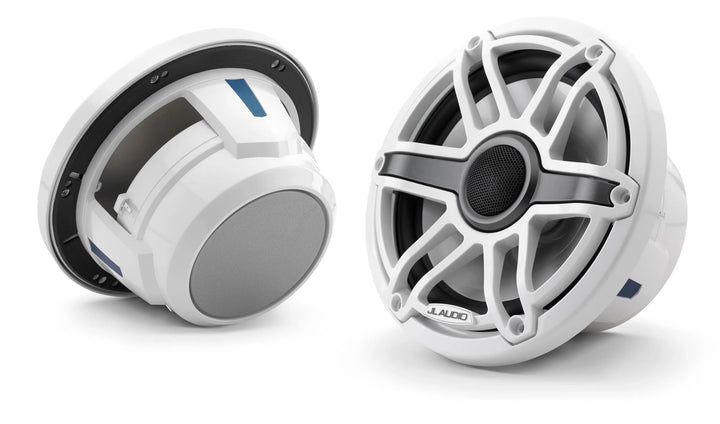 Jl Audio M6 7.7in Coaxial Speakers White Sport Grille - JL Audio