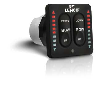 Lenco Led Flybridge Key Pad With 20' Sjielded Harness For Use With 15270-001 - Lenco Marine