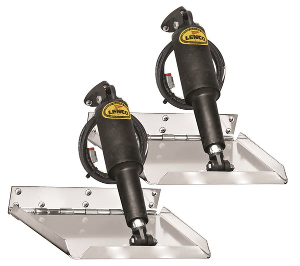 Lenco 18""x14"" Performance Trim Tab Kit 12v Requires Switch - Lenco Marine