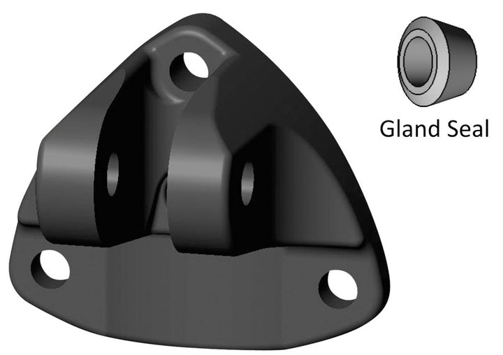 Lenco Upper Mounting Bracket With Gland Seal - New Style - Lenco Marine