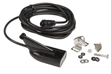 Lowrance 83/200/455/800khz Hdi Transom Mount Transducer 9-pin Connector 5-pins Utilized - Sea Supply Hub