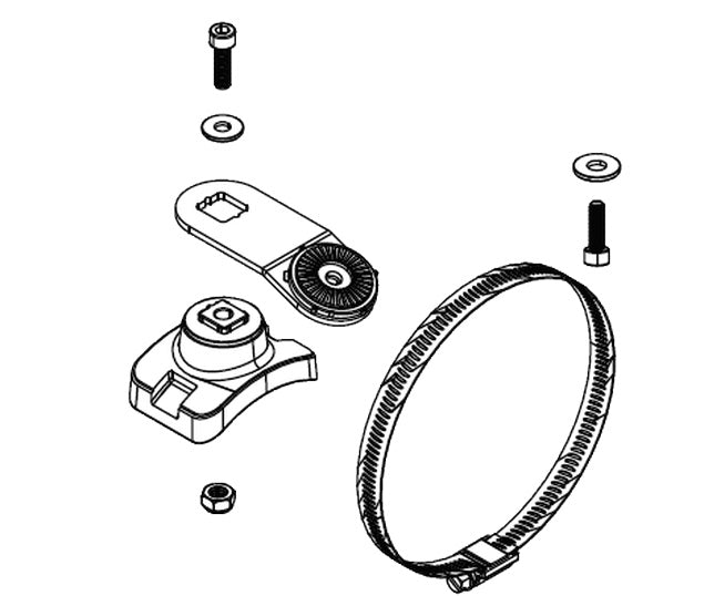 Lowrance Trolling Motor Shaft Mount For Active Target Scout View - Sea Supply Hub