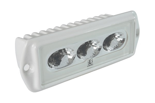 Lumitec Caprilt Floodlight White Led Flush Mount White Finish 12/24v - Lumitec