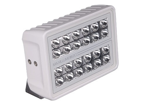 Lumitec Maxillume H120 Flood White Led Trunnion Mount White Finish 12/24v - Sea Supply Hub