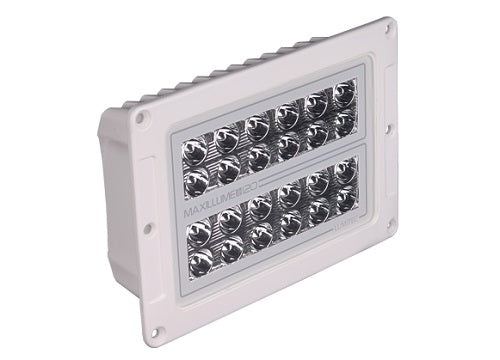 Lumitec Maxillume H120 Flood White Led Flush Mount White Housing 12/24v - Lumitec