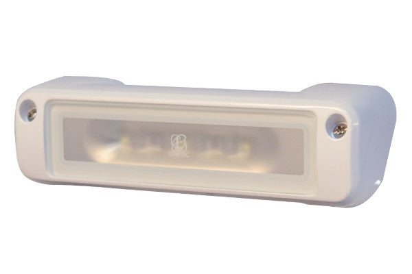 Lumitec Perimeter Flood Light White Led White Finish 12/24v - Lumitec