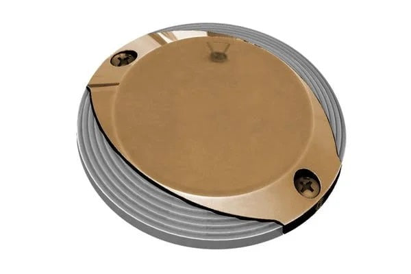 Lumitec Scallop Pathway Light Spectrum Warm White 10-30vdc Bronze Housing - Sea Supply Hub